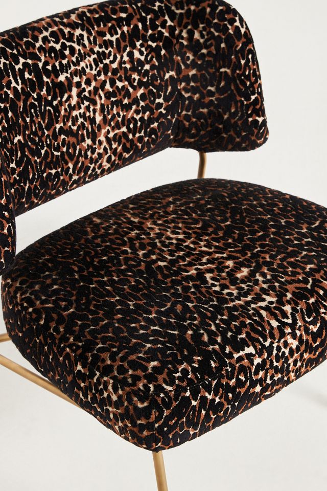 【美品】Anthropologie 豹柄アクセントチェア Frannie Leopard Chair | AnthroHome