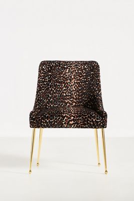 Woven Leopard Elowen Dining Chair