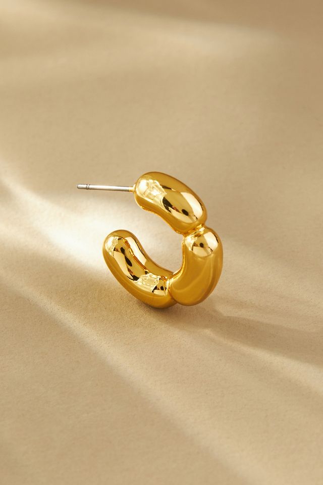Jenny Bird Small Balloon Link Hoop Earrings #1