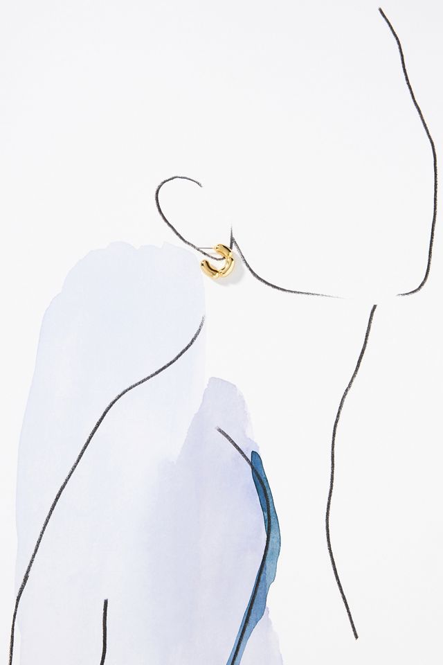 Jenny Bird Small Balloon Link Hoop Earrings #2