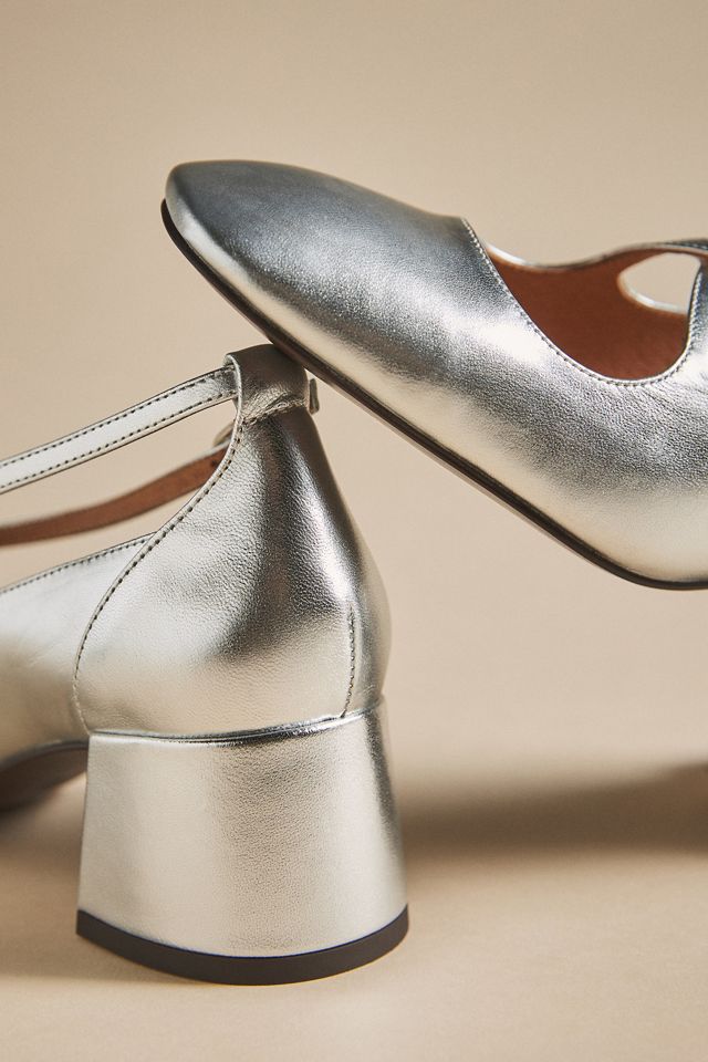 Bibi Lou Twist-Strap Mary Jane Heels #2