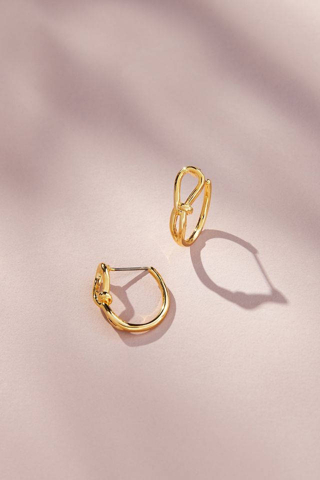 Sailor-Knot Hoop Earrings | Anthropologie