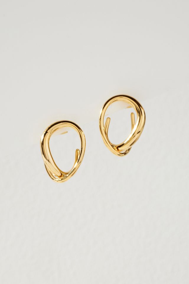 Twisted Knot Post Earrings #3