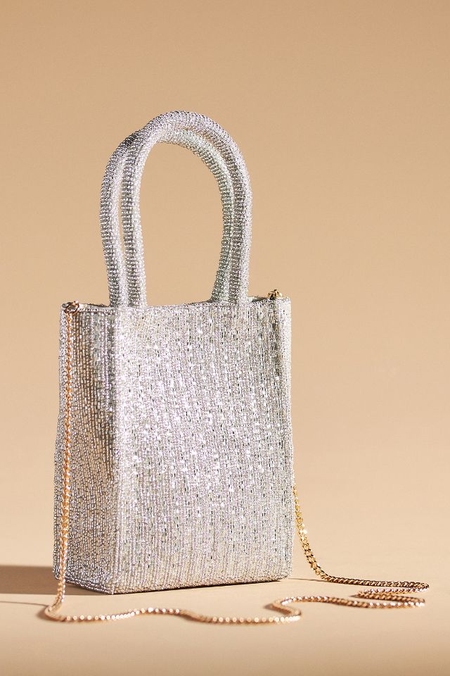 Anthropologie beaded bag hot sale