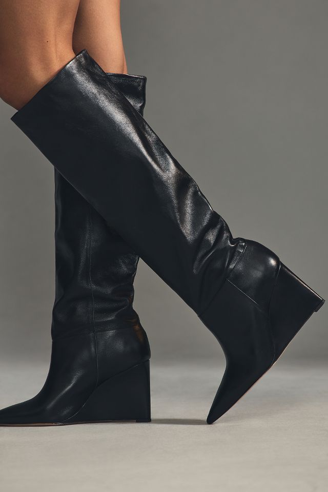 Anthropologie hidden hot sale wedge booties