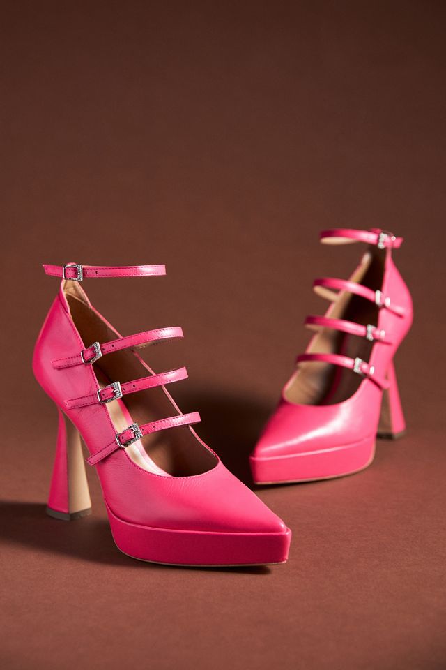 Vicenza Strappy Pumps #1