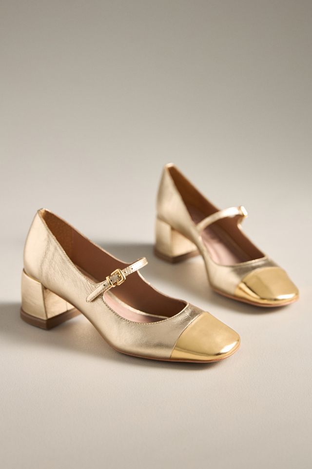 Vicenza Colorblock Mary Jane Heels #2