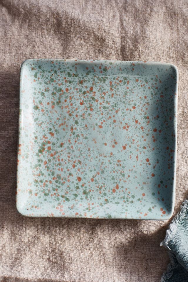 Color Wash Snack Plates, Set of 4 #3