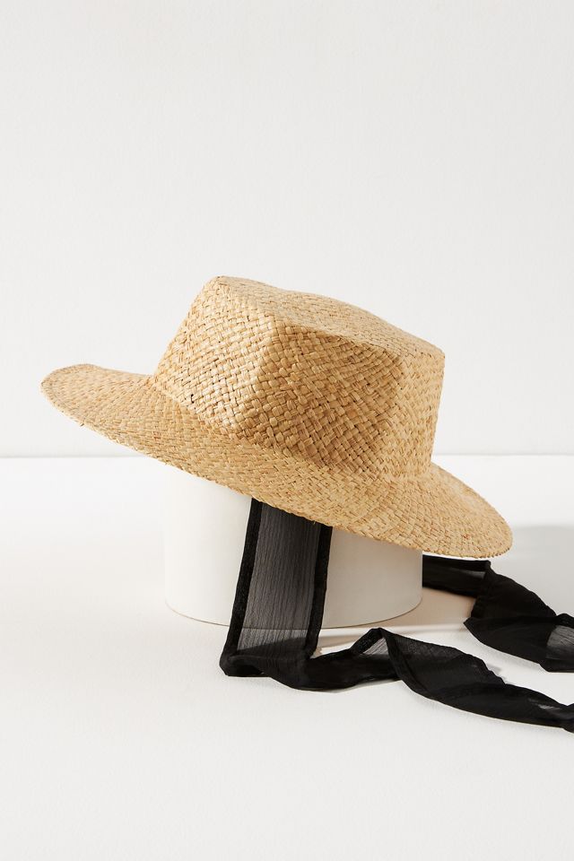 Six-Sided Tie Boater Hat #2