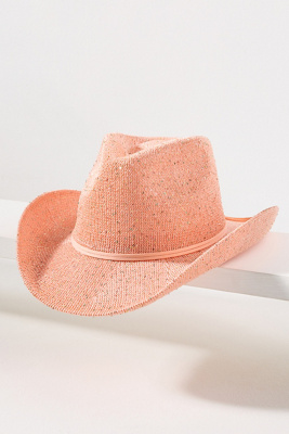 By Anthropologie Sparkle Cowboy Rancher Hat