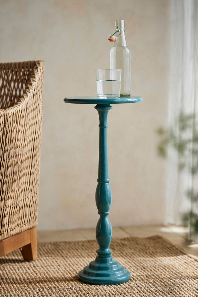 Spindle Aluminum Side Table #2
