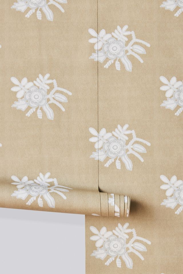 Lingua Franca Crochet Lace Flowers Wallpaper #2