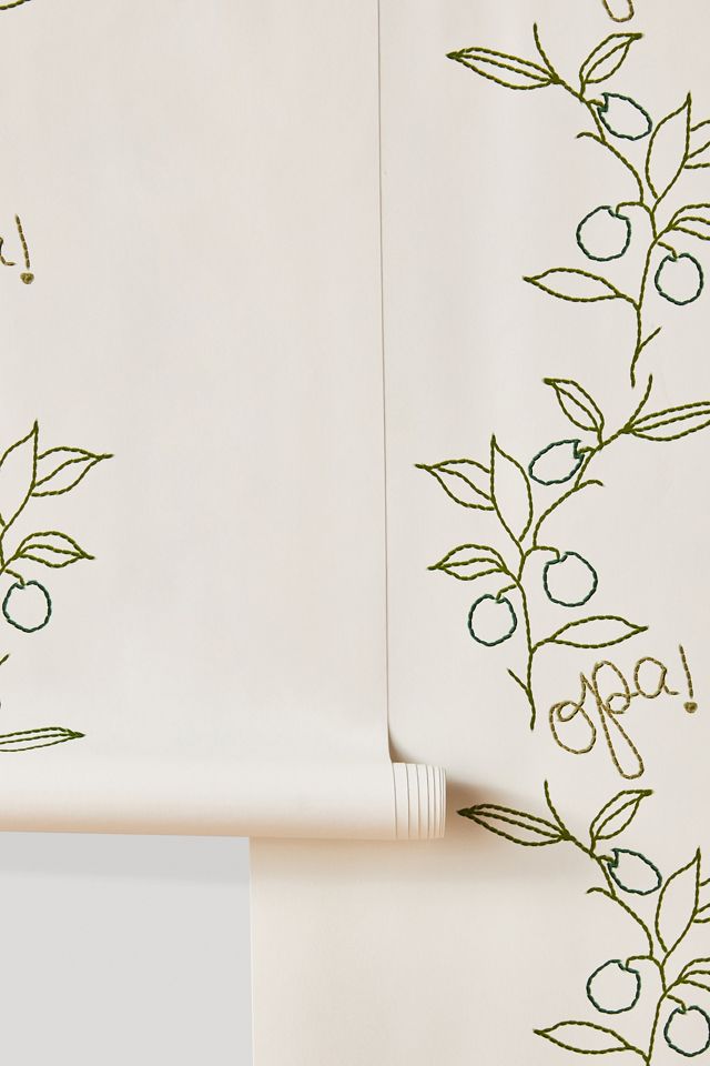 Lingua Franca Opa! Floral Vines Wallpaper #2