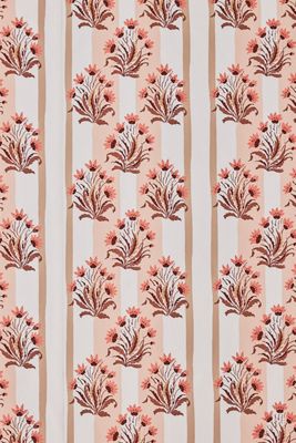 Nathan Turner Hillhouse Stripe Floral Wallpaper
