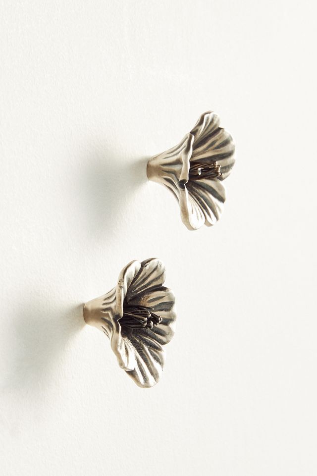 Hibiscus Knobs, Set of 2 #2