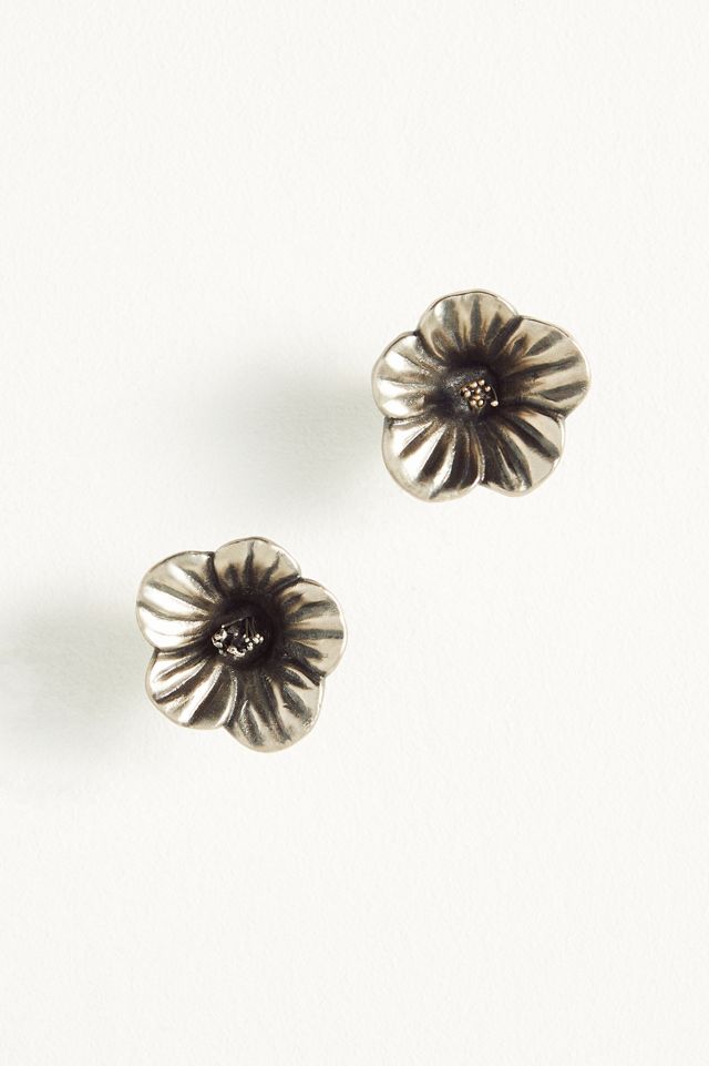 Hibiscus Knobs, Set of 2 #1