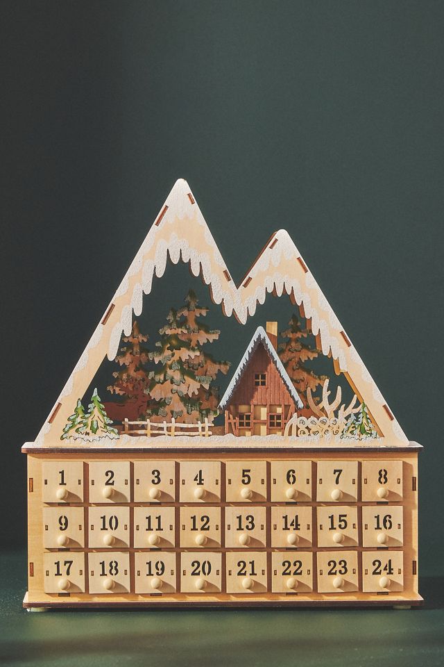 Ethel Wooden Advent Calendar #1