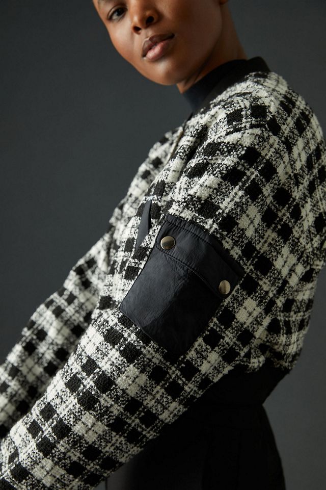 Maeve Plaid Tweed Jacket #2
