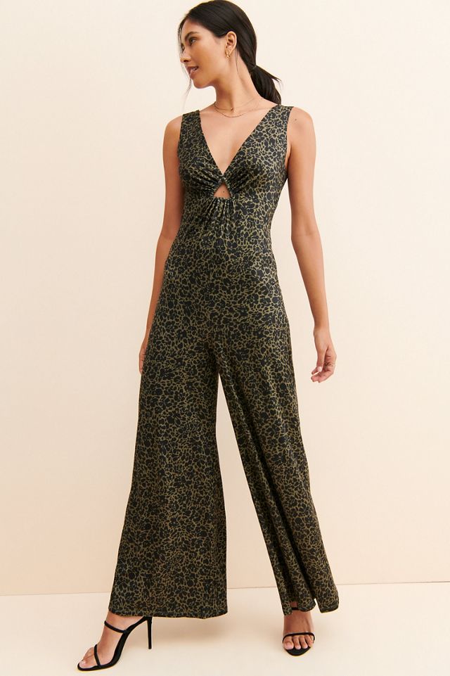 Hutch Floral Wrap-Front Jumpsuit