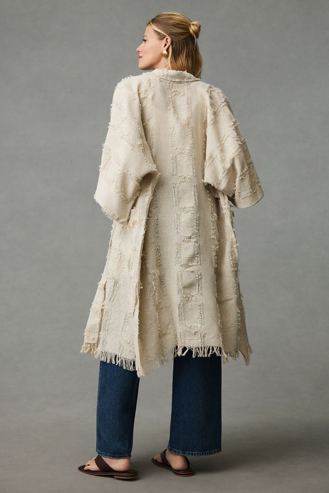 By Anthropologie Fringed Kimono #1
