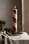 Candy Stripe Advent Candle