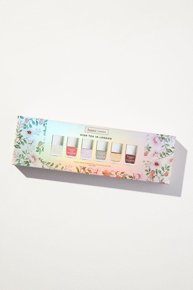butter LONDON High Tea in London Mini Patent Shine 10X Nail Lacquer Set #1