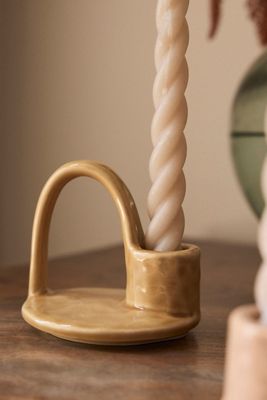 Arch Ceramic Candle Stick Holder