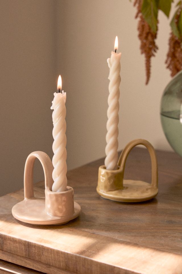 Arch Ceramic Candle Stick Holder #1
