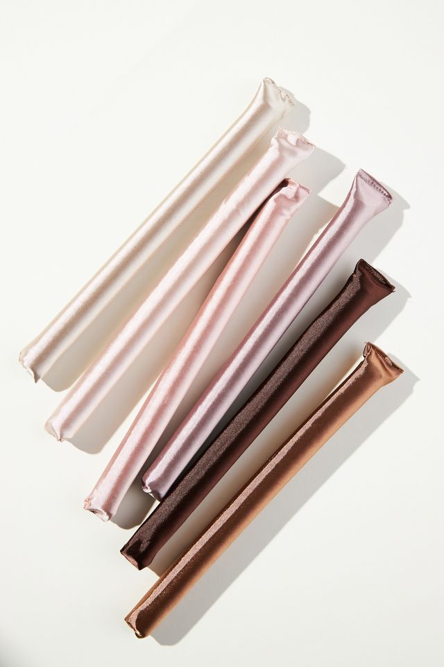 KITSCH SatinWrapped Flexi Rods, Set of 6 Anthropologie