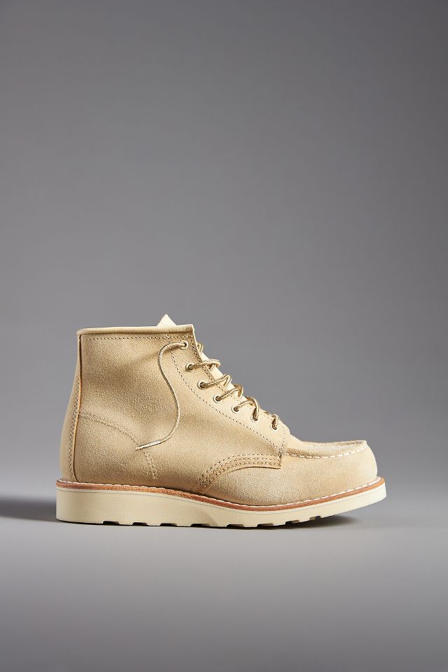 Red wing cheap moc toe sand