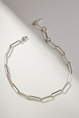 Jenny Bird Stevie Chain Necklace In Silver
