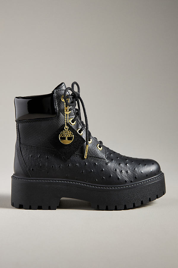 Timberland Stone Street Boots In Black