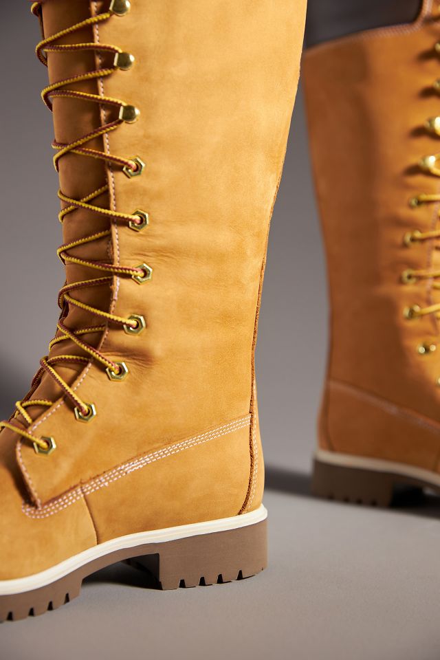 Women's 14 inch hot sale wheat timberland boots