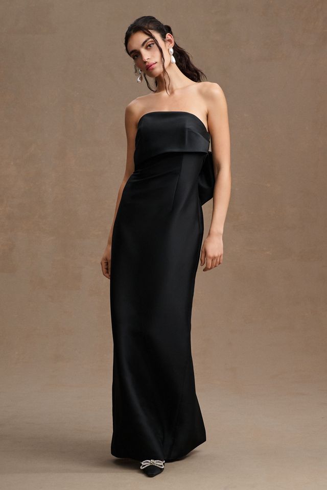 Sachin & Babi Keira Embellished Bow Strapless Gown #1