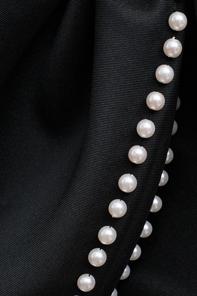Sachin & Babi Keira Embellished Bow Strapless Gown #3