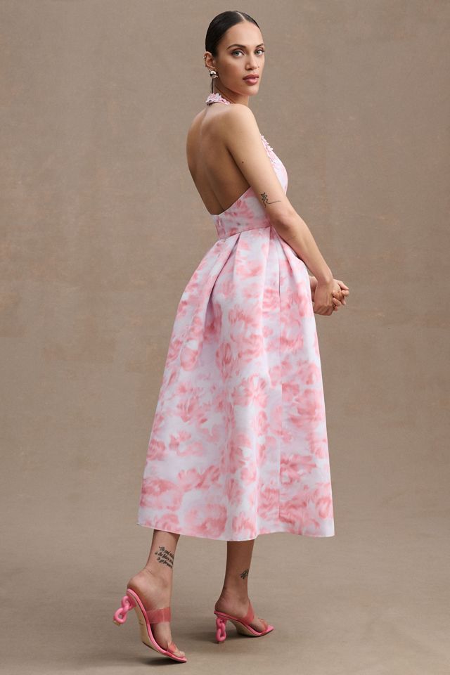 Sachin & Babi Carissa Halter Midi Dress #2