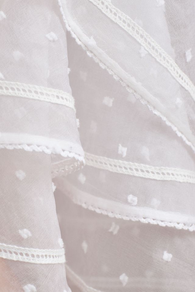 BHLDN Florence Tiered Bridal Topper #5