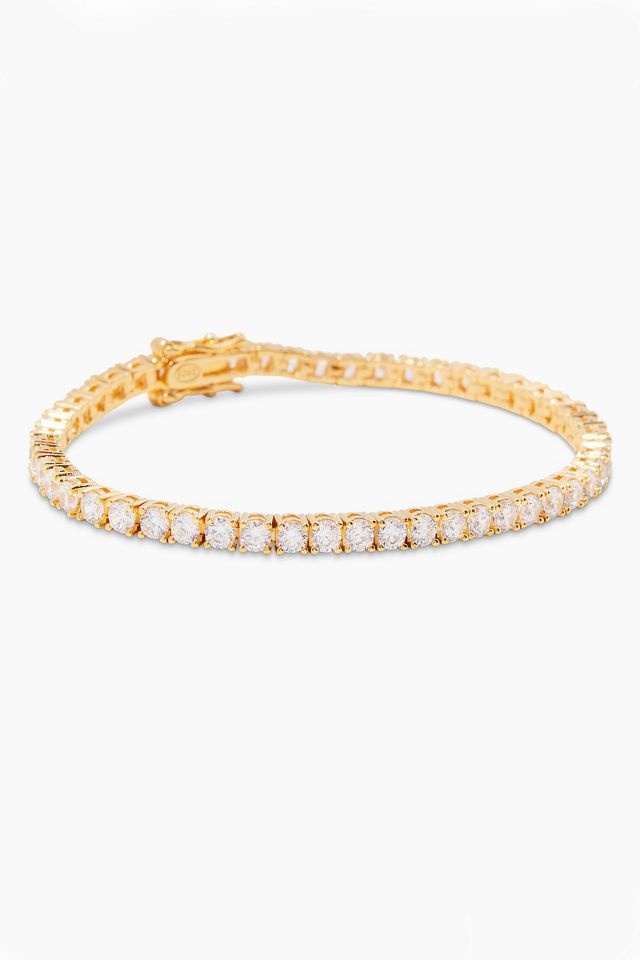 Brook & York Gold Vermeil CZ Tennis Bracelet #1