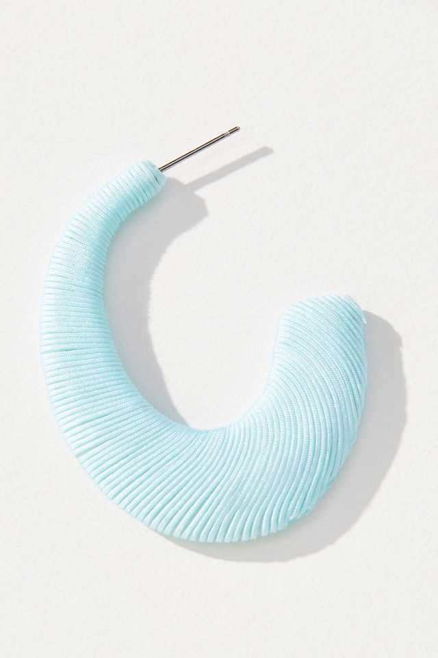 Wrapped Hoop Earrings #4