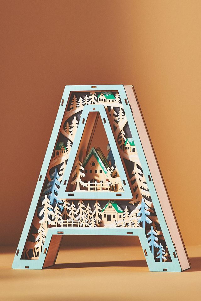 Scène de Pays des Merveilles Monogrammée #1