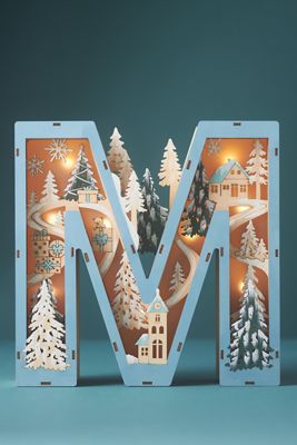 Wonderland Scene Monogram