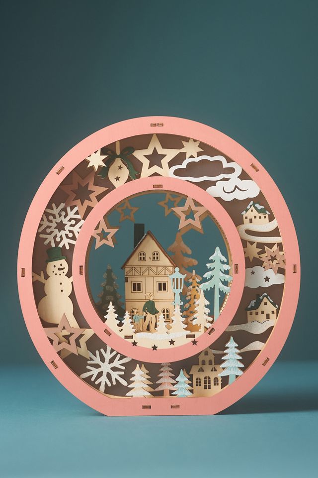 Wonderland Scene Monogram | AnthroHome
