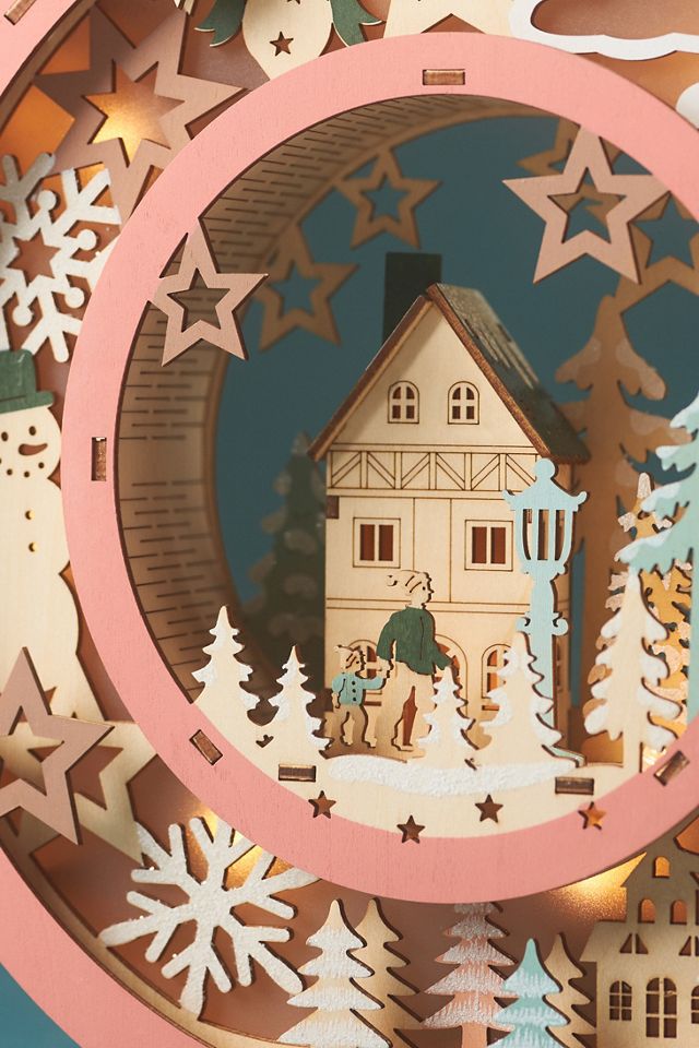 Wonderland Scene Monogram | AnthroHome