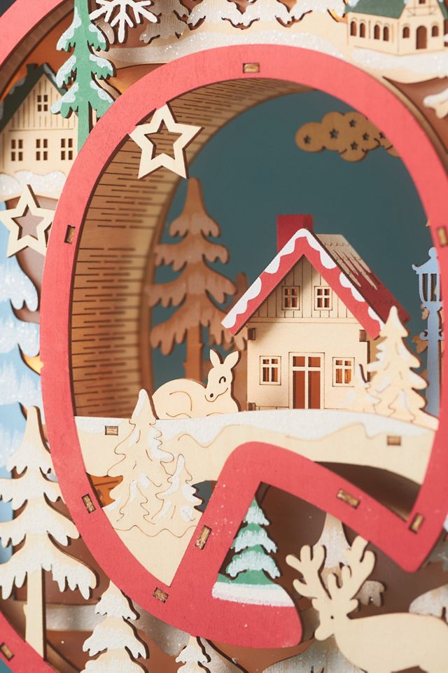 Wonderland Scene Monogram | Anthropologie