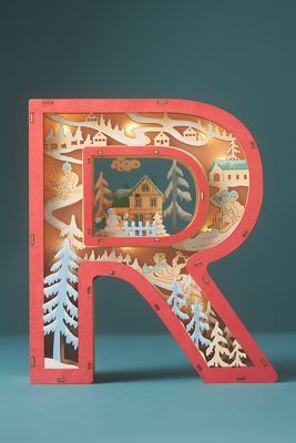 Wonderland Scene Monogram