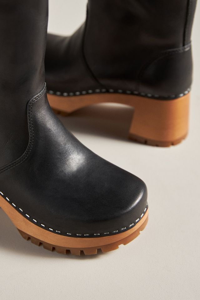 Swedish Hasbeens Plain Knee Boots | Anthropologie