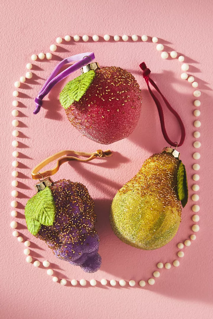 Sugar Fruit Ornament