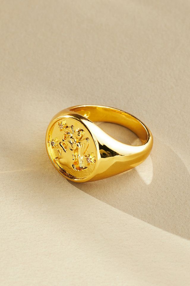 Zodiac Signet Ring #1