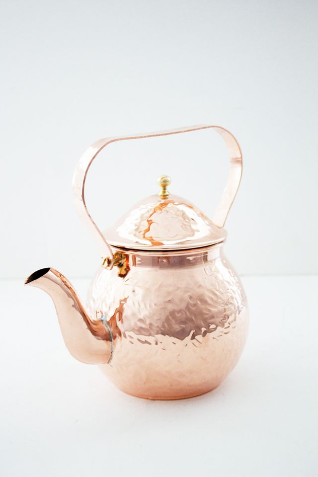 Coppermill Kitchen Vintage Inspired Hand Hammered Teapot