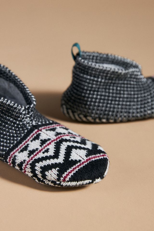 Bombas Fair Isle Gripper Slippers at Von Maur